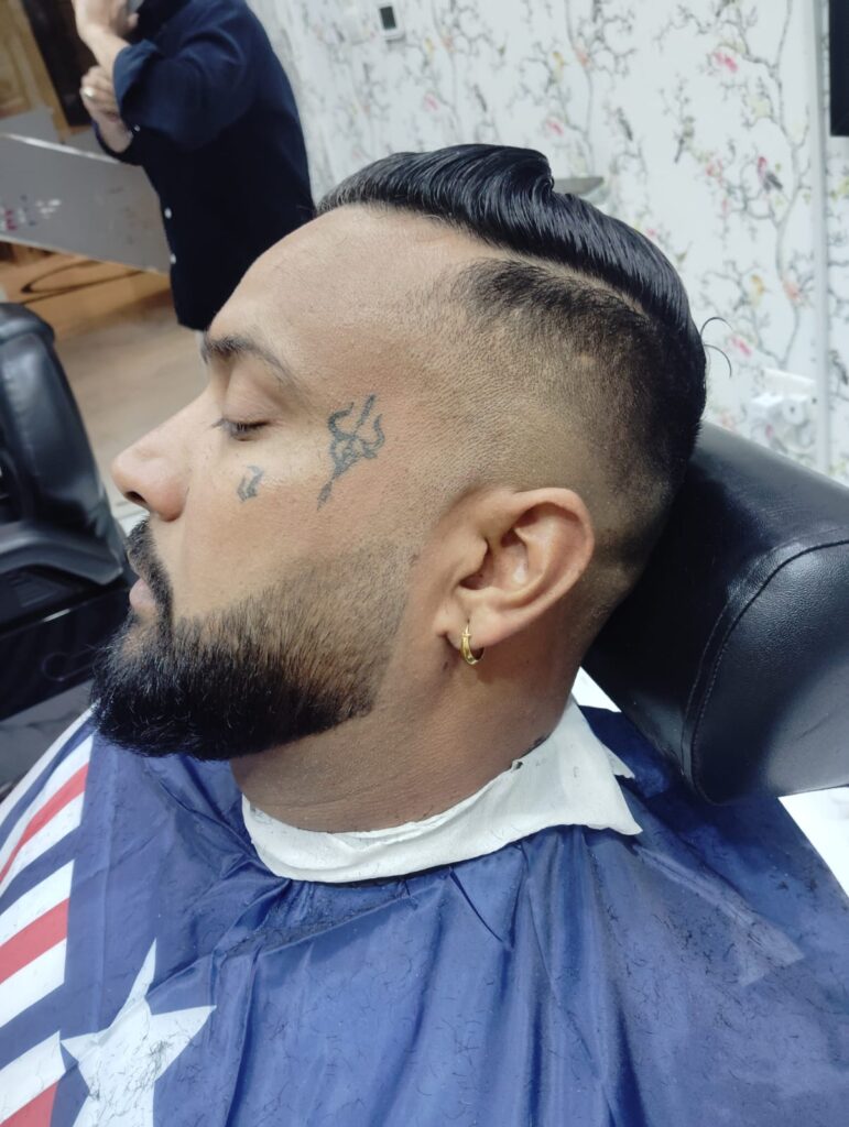 Modern men’s hair styling in Deira Dubai