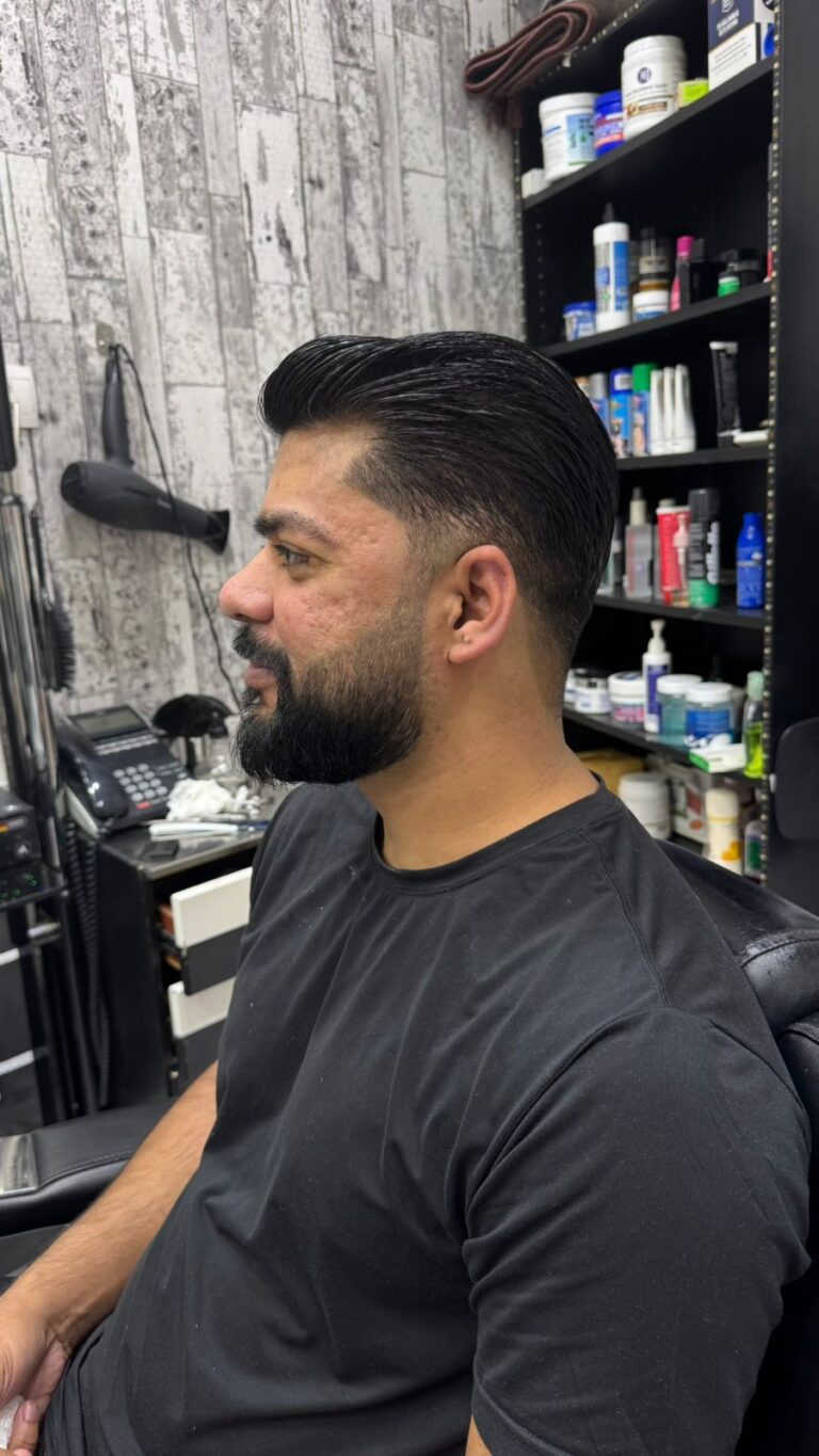 Best men’s salon haircut results in Al Rigga Dubai