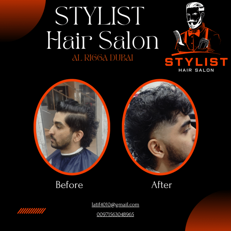 Stylist hair salon al riggga dubai