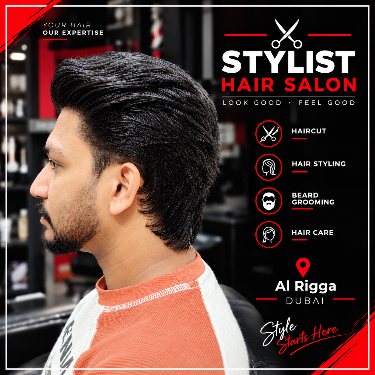 Stylist Hair salon